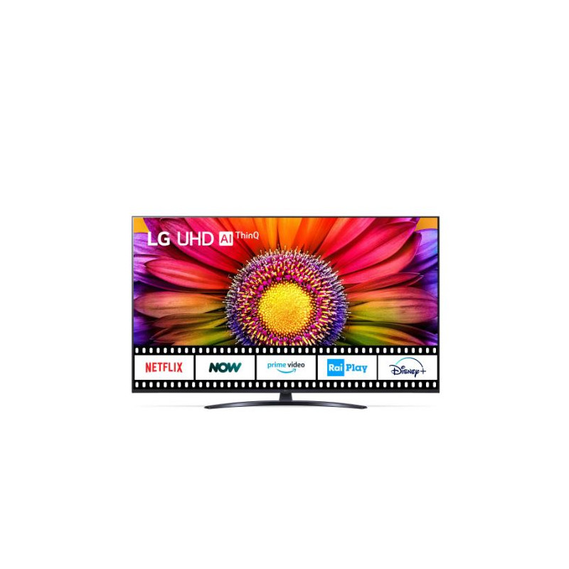 TV LED 55" LG 4K 55UR81003LJ SMART TV EUROPA BLACK