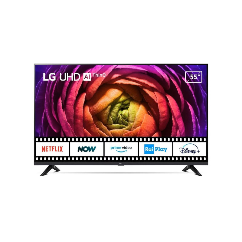 TV LED 55" LG 4K 55UT73003LA SMART TV EUROPA BLACK