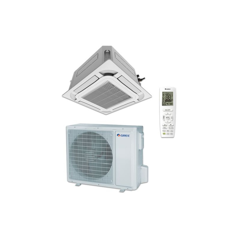 CLIMATIZZATORE MONO CASSETTA 8 VIE AUX 18000BTU AL-H18/NDR3HB2(U)/AUCA-H18/4DR3HYAB