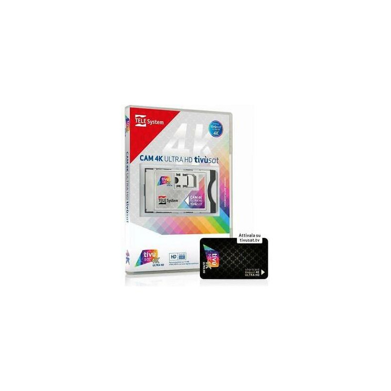 MODULO FASTCAM TELESYSTEM 4K UHD + SMARTCARD TIVUSAT